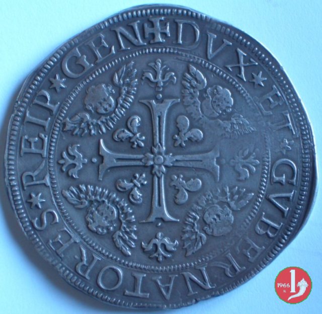 2 scudi (tipo largo) 1666 (Genova)