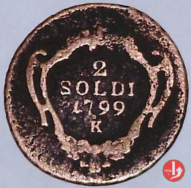 2 soldi 1799 (Kremnitz)