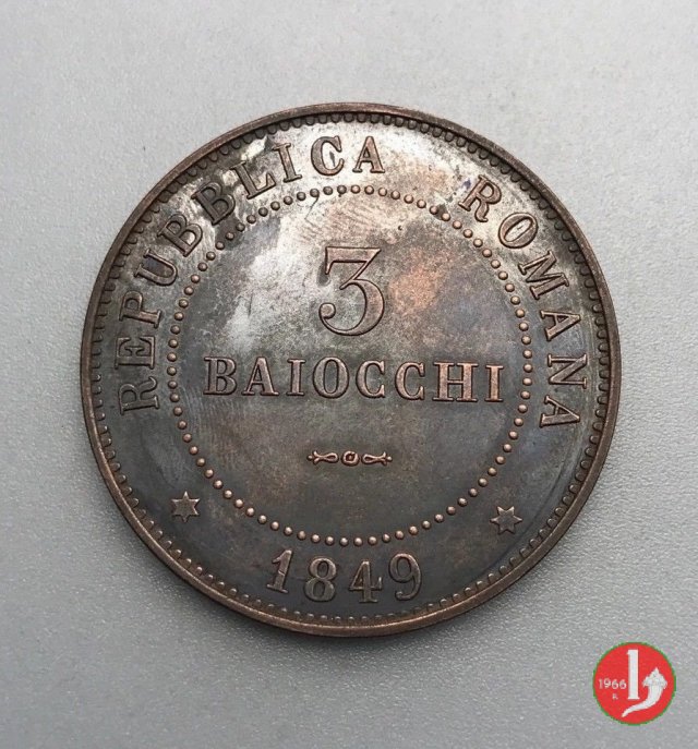 3 Baiocchi 1849 (Roma)