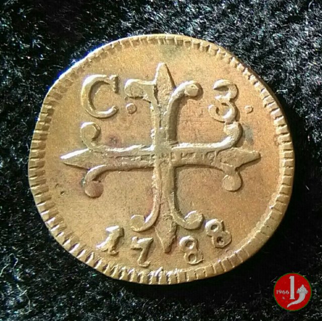 3 Cavalli con croce 1788 (Napoli)