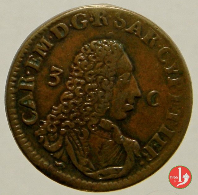 3 cagliaresi I tipo 1732 (Torino)
