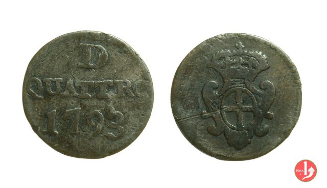 4 denari 1793 (Genova)