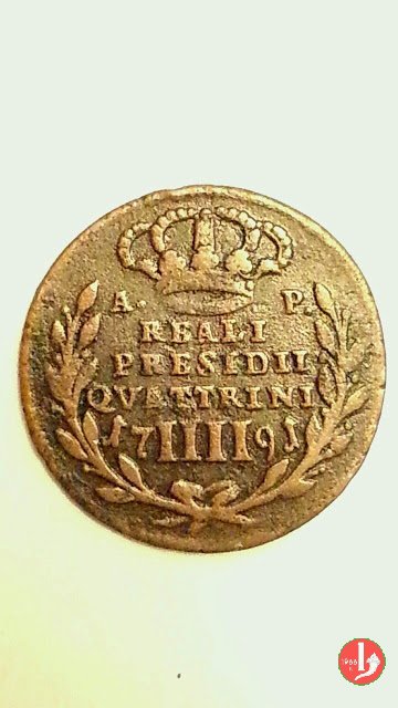 4 quattrini 1791 (Napoli)