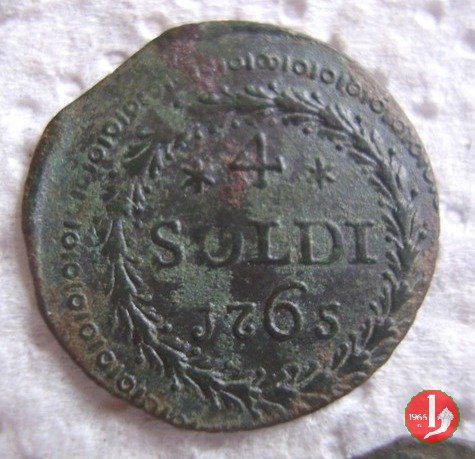 4 soldi o quatrinu 1765 (Murato)