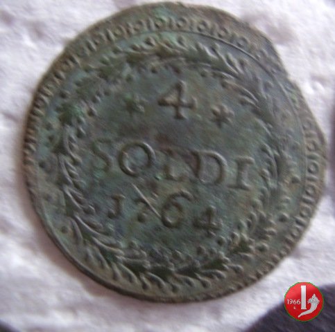 4 soldi o quatrinu 1764 (Murato)