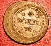 4 soldi o quatrinu 1765 (Murato)