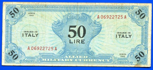 50 Lire 1943