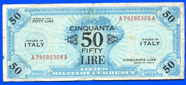 50 Lire 1943