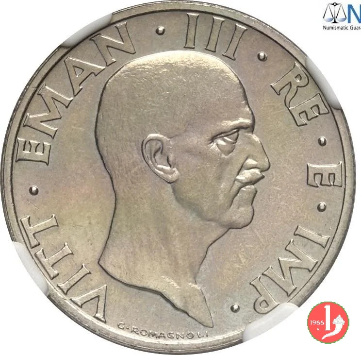 50 centesimi impero 1938 (Roma)