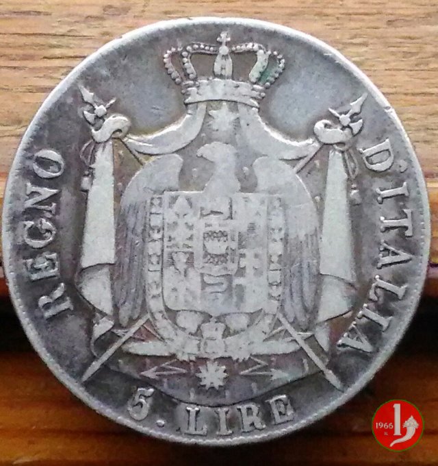 5 Lire 1807 (Milano)