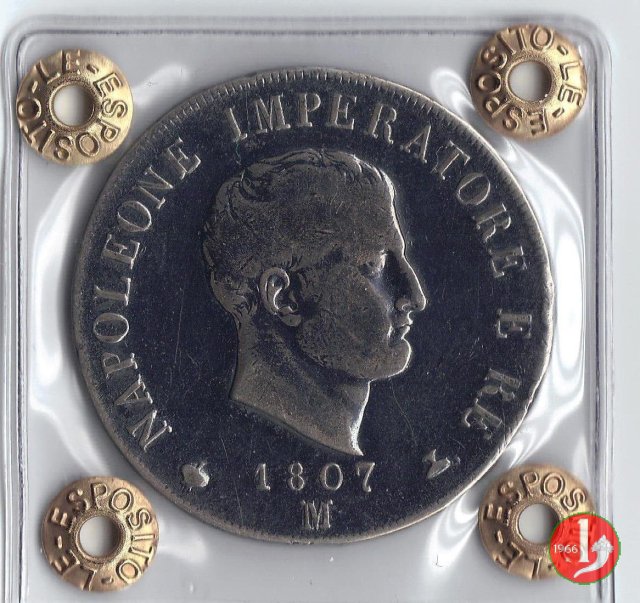 5 Lire 1807 (Milano)
