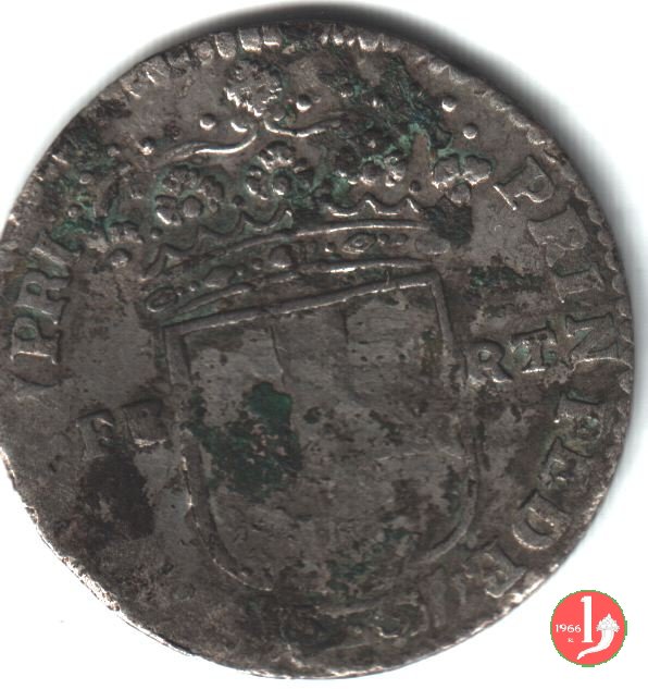 5 Soldi II tipo 1707 (Torino)