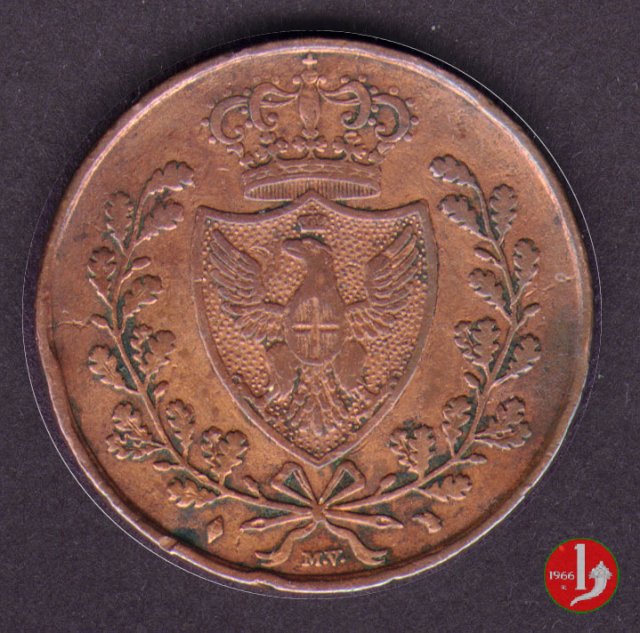 5 centesimi 1826 (Torino)