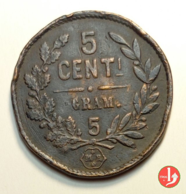 5 centesimi MR  (Milano)