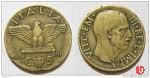 5 centesimi impero bronzital 1939 (Roma)