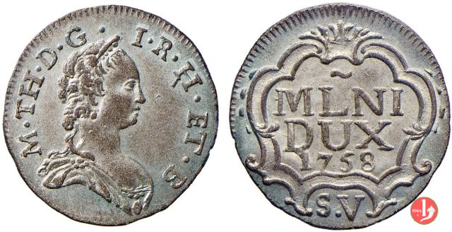 5 soldi 1749-1763 (Milano)