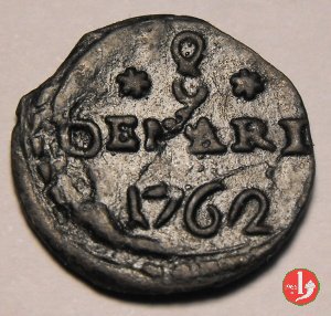 8 denari o baioccu 1762 (Murato)