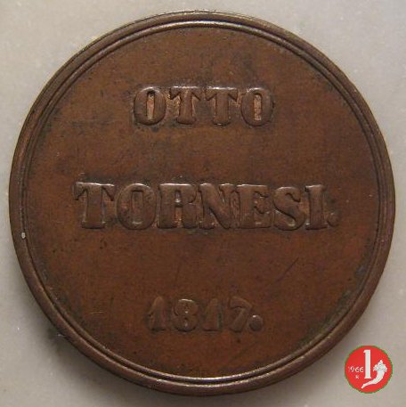 8 tornesi 1817 (Napoli)