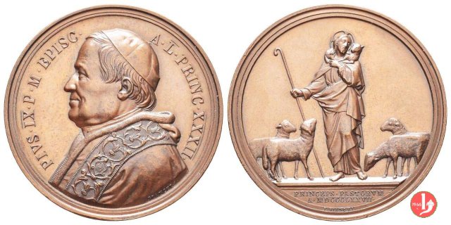A. XXXII -50° Ann. di Episcopato del Papa 1877 (Roma)
