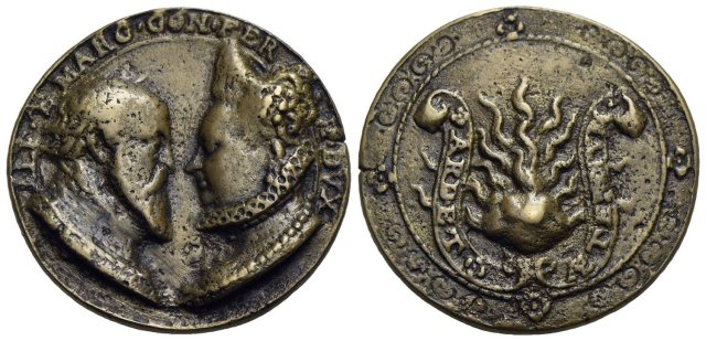 Alfonso II d'Este e Margherita Gonzaga -M38 1579