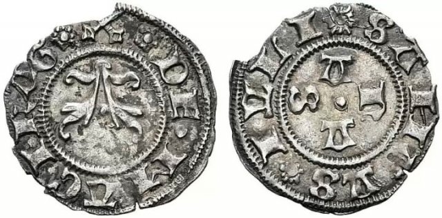 Bolognino (A a fogliami) 1404-1471 (Macerata)