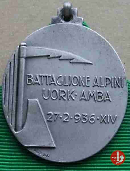 Coloniale - Batt. Alpini Uork -C165 1936