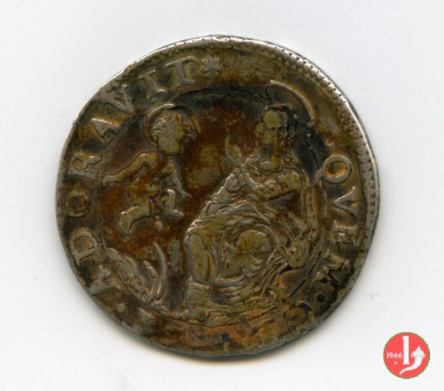 Da 2 Lire con QVEM GENVIT ADORAVIT 1658 (Modena)