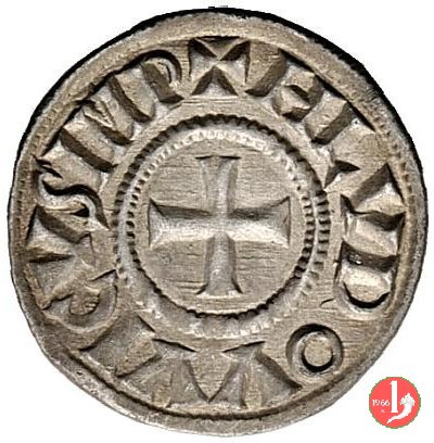 Denaro con Venecias (2 righe) 814-840 d.C. (Venezia)