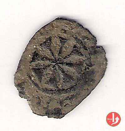 Denaro ( omega sopra M gotica )  (Manfredonia)