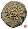 Follaro del 1° tipo - con M gotica e croce 978-984 AD (Gaeta)