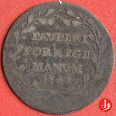 Grosso PAVPERI PORRIGE MANVM 1741 (Roma)