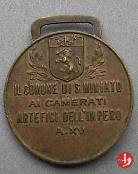 I Annuale dell'Impero-S. Miniato -C8 1937