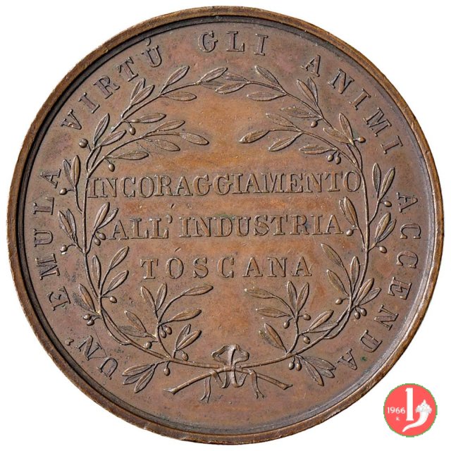 Leopoldo II - 1841 Industria Toscana 1841