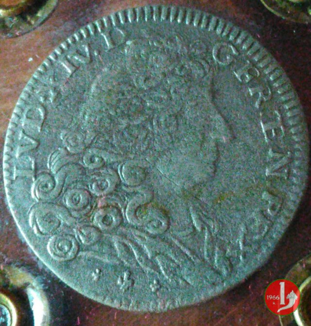 Mezza Lira 1704 (Modena)