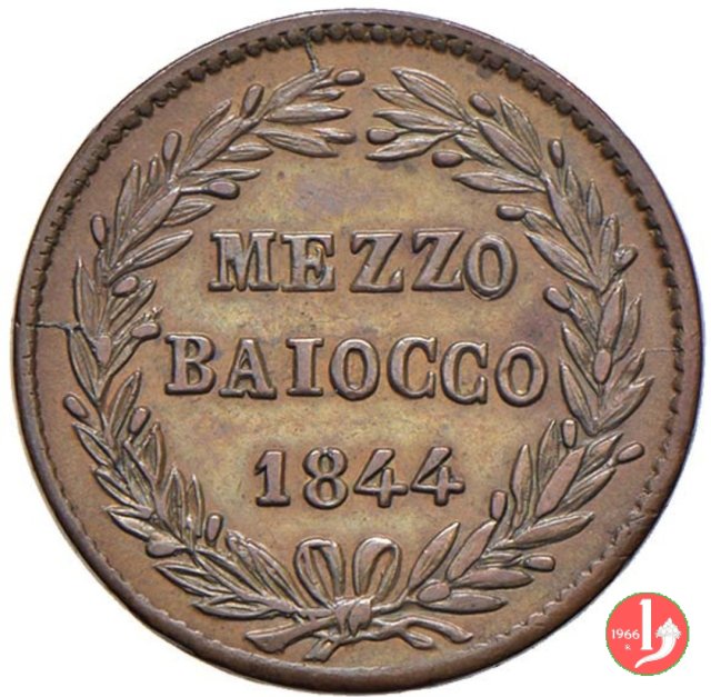 Mezzo Baiocco 1844 (Bologna)