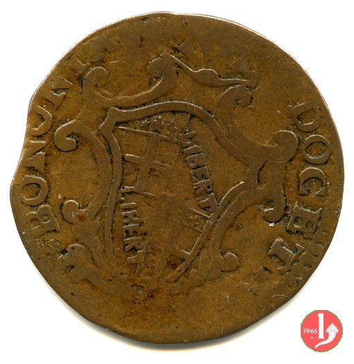 Mezzo bolognino 1747 (Bologna)