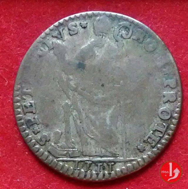 Muraiola da 4 bolognini 1722 (Bologna)