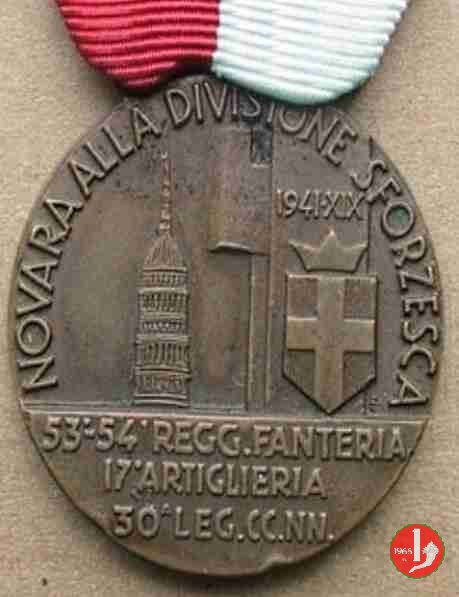 Novara alla Div. Sforzesca - O.M. Balcani -C30 1941