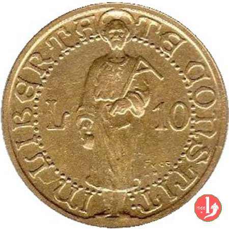 Prova 10 lire 1925 1925 (Roma)