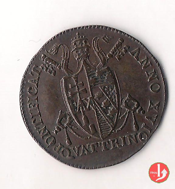 Quattrino del 4° tipo 1816 (Bologna)