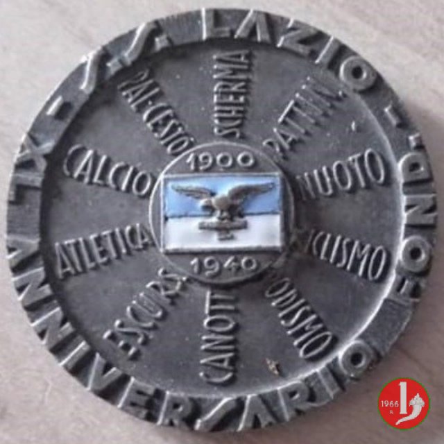 S.S. Lazio - XL Anniversario Fondazione -C- 1940