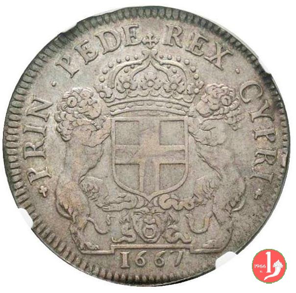 Scudo bianco II tipo 1667 (Torino)