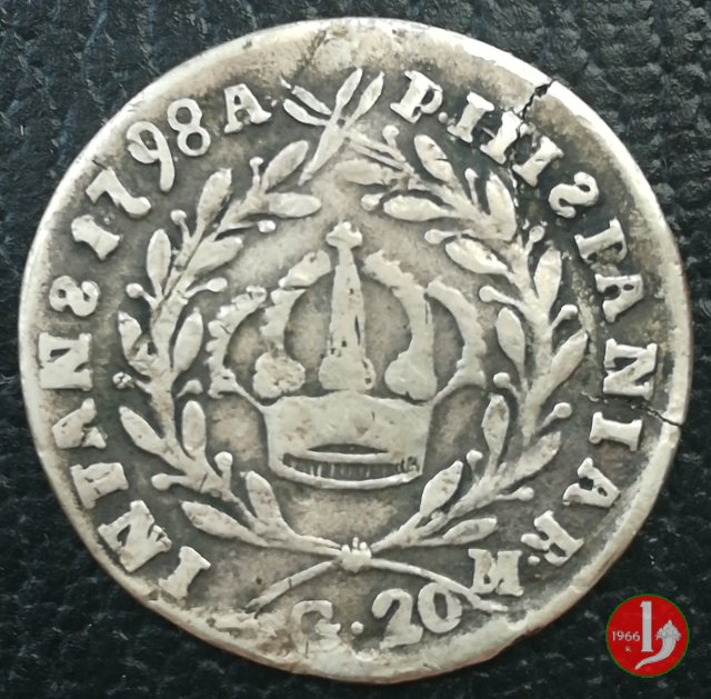 Tarì con corona 1798 (Napoli)