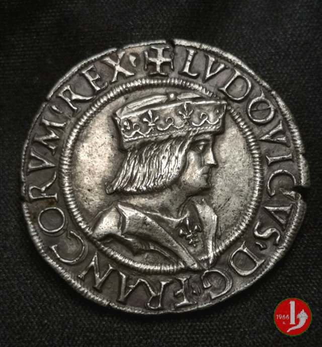 Testone (Ludovico XII d'Orleans, 1500-1513)  (Milano)