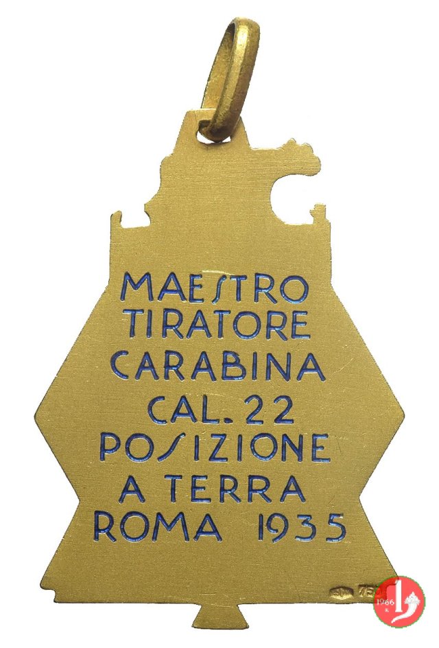 Tiro a Segno -Maestro Tiratore - Roma -C98 1935