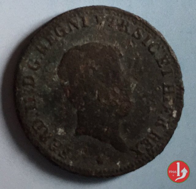 ½ Tornese 1836 (Napoli)