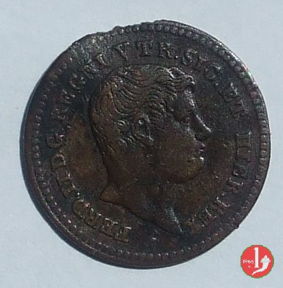 ½ Tornese 1839 (Napoli)