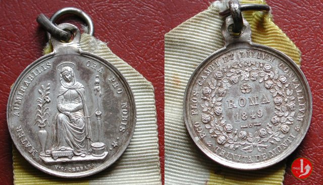 Trinità de Monti 1849 1849