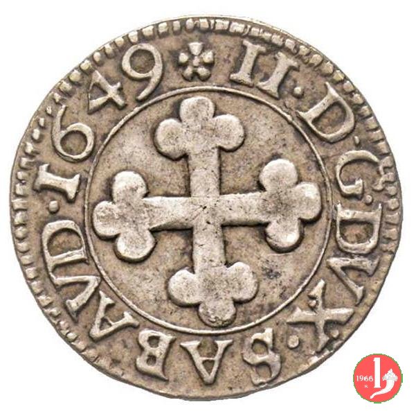 Ventiquattresimo di ducatone I tipo 1649 (Torino)