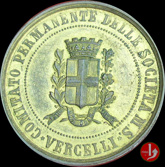 Vercelli - Monumento a Garibaldi 1890 -Sa181 1890